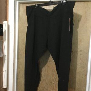 NWT Ripzone pull on leggings Black Plus size 2X
